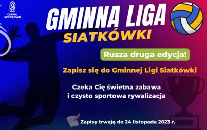 Rusza Druga Edycja Gminnej Ligi Siatk Wki Ug Szyd Owo