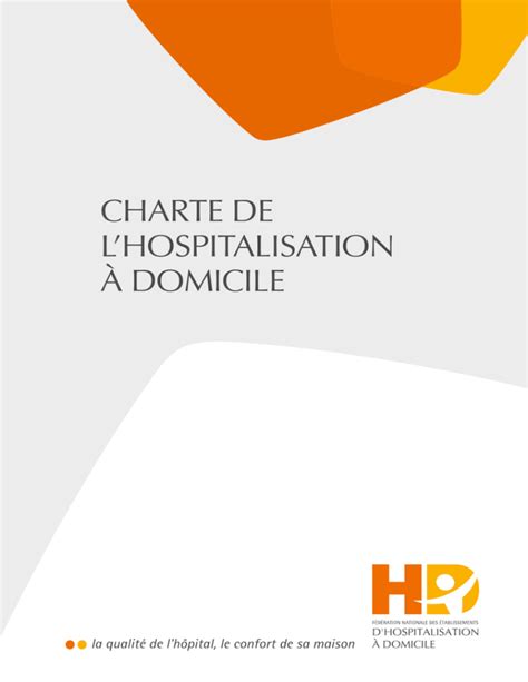 Charte De L Hospitalisation Domicile