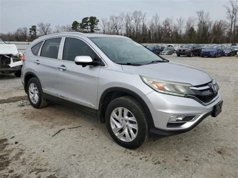 Honda Cr V Exl Photos Nc Lumberton Repairable Salvage Car