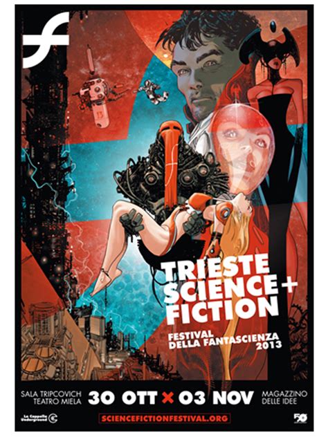 Trieste Science Fiction Festival Posters Trilogy Mario Alberti