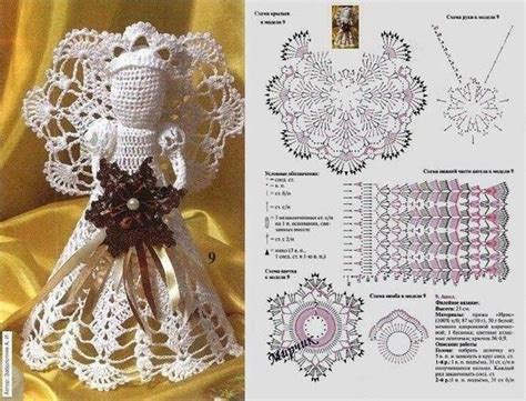 25 CROCHET ANGELS FREE PATTERNS CrochetRibArt