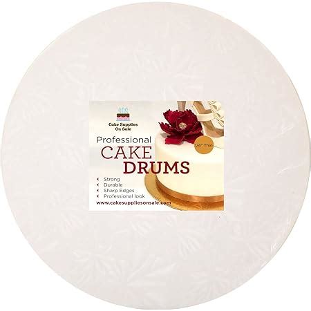 Amazon Kootek Cake Boards Drum 12 Inch Round 1 2 Thick Cake