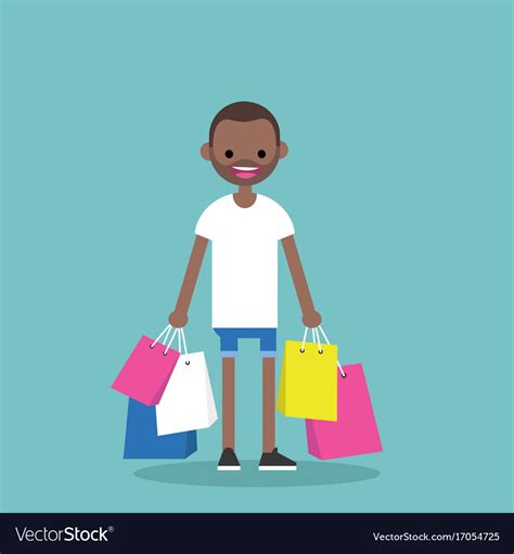 Man Shopping Clipart