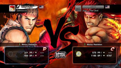 Ultra Street Fighter Online Match Youtube