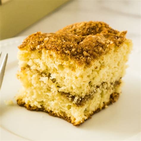 Sourdough Coffee Cake With Cinnamon Streusel Topping Louise Helland