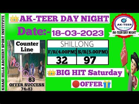 18 03 2023 Khasi Hills Archery Sport Institute Shillong Teer Live