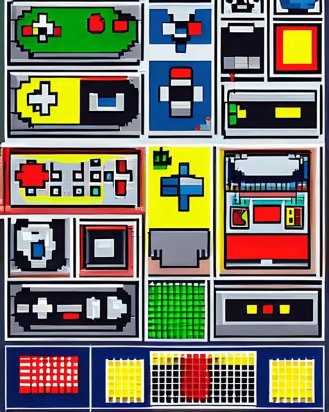 Retro Gaming Pixel Art Design · Creative Fabrica