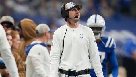 Colts Head Coach Shane Steichen Now The Favorite To Win Coach Of The