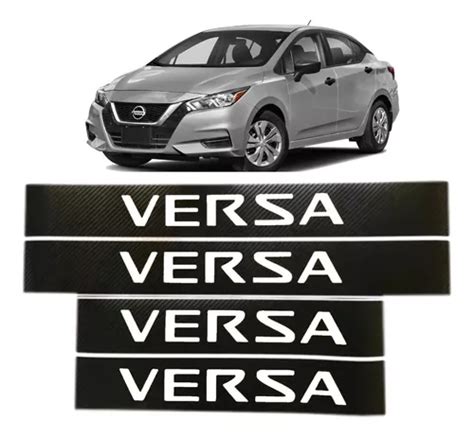 Sticker Protecci N De Estribos Puertas Nissan Versa Meses Sin Inter S