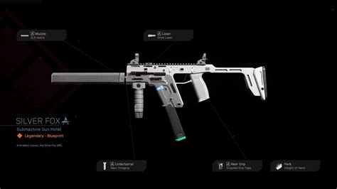 Silver Fox Cod Warzone And Modern Warfare Weapon Blueprint Call Of Duty