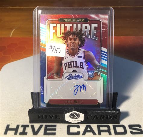 Hive Cards On Twitter TYRESE MAXEY ABSOLUTE ROOKIE AUTO 10 Price