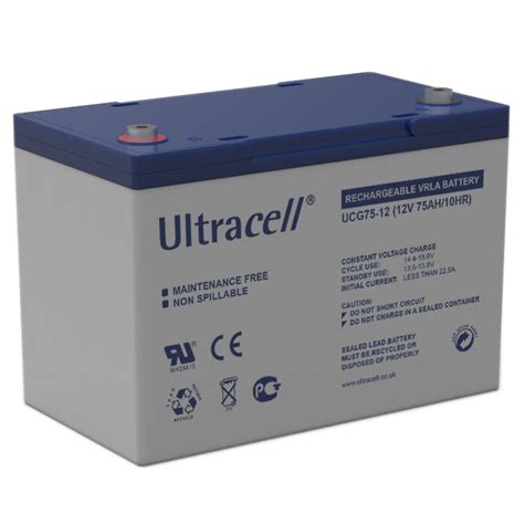 Ultracell UCG75 12 12V 75Ah VRLA Stacionarni Akumulator