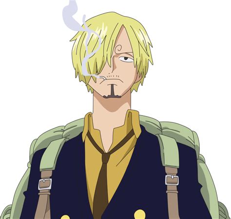 Download Blonde Anime Character Smoking Sanji One Piece