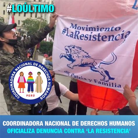 🇵🇪 Wayka📢 On Twitter LoÚltimo La Cnddhh Oficializó Una Denuncia