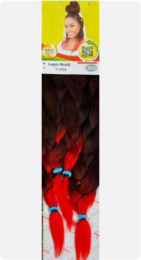 X Pression Xpression Lagos Braid Pre Stretched Braiding Hair Extension