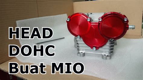 KOSO RACING HEAD CYLINDER DOHC Untuk Yamaha MIO YouTube