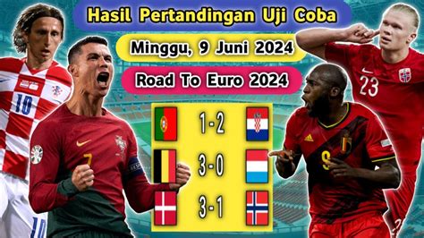 Hasil Pertandingan Uji Coba Tadi Malam Road To Euro Portugal Vs