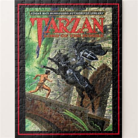 Tarzan Lord Of The Jungle ERB Authorized Library Puzzle Edgar Rice