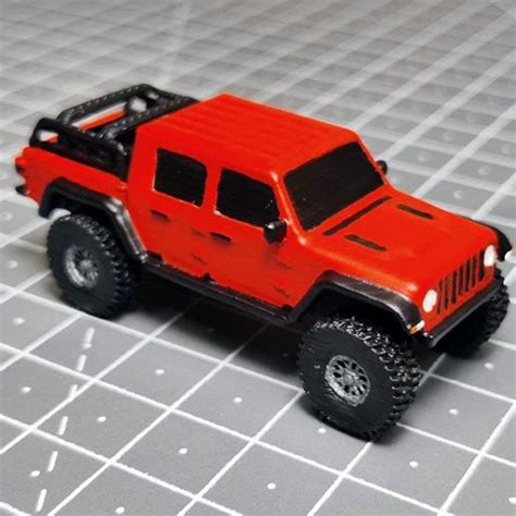 Stl File Axial Scx10 Iii Jeep Jt Gladiator Wportals 1100 For Action