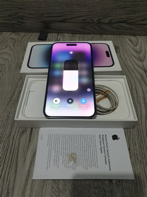 Iphone Pro Max Gb Deep Purple Garansi Juli Ibox Pa A