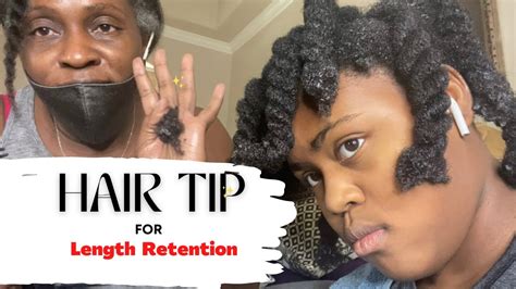 Hair Tip For Length Retention Shorts Youtube