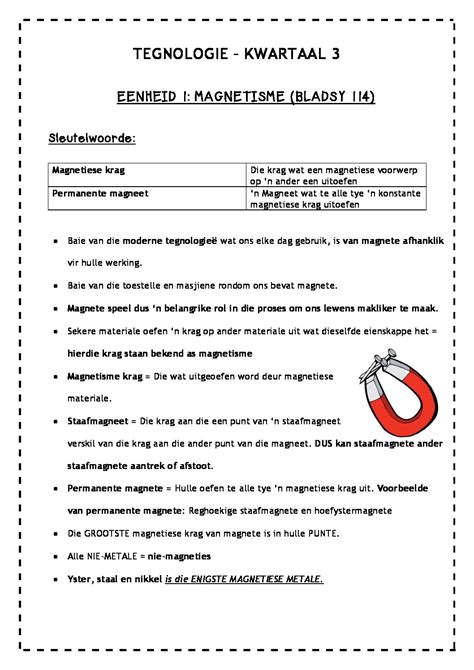 Tegnologie Graad 8