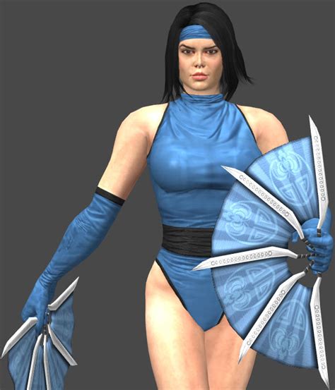 Mkii Maskless Kitana By Artemismoonguardian On Deviantart