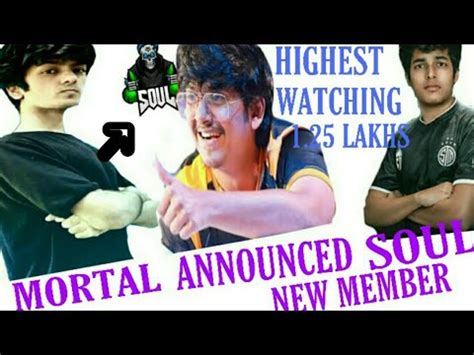 Mortal Announced Soul New Member Jonathan Highest Watching Godl