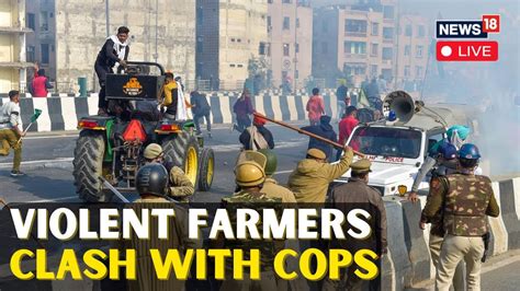 Farmers Protest Live Today Borders Sealed As Delhi Turns Into