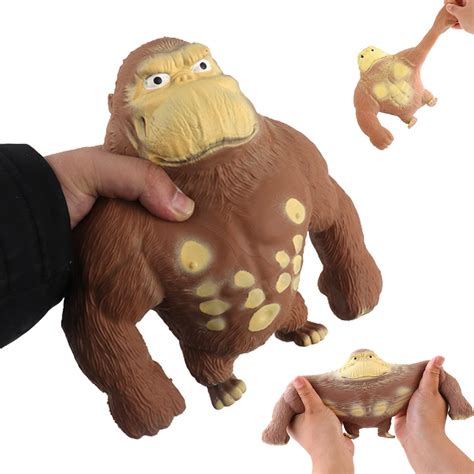 Crownbee 2022 New Squishy Monkey Toy Tiktokstretch Gorilla Figure