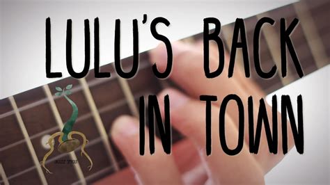 Lulus Back In Town Ukulele Sprout Lyle Ritz Solo Fingerstyle