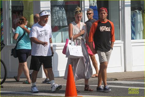 Ireland Baldwin Slater Trout Hold Hands In The Hamptons Photo