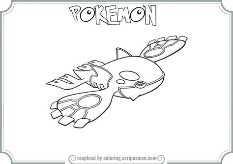 Pokemon Coloring Pages Kyogre At Getdrawings Free Download