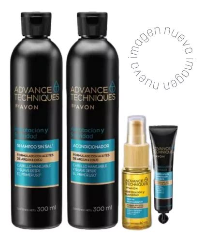 Avon Advance Techniques Set Nutrici N Completa Aceite Arg N Env O Gratis