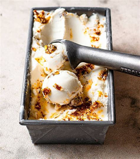 Ruth Tam On Instagram Labneh Ice Cream With Pistachio Sesame Brittle