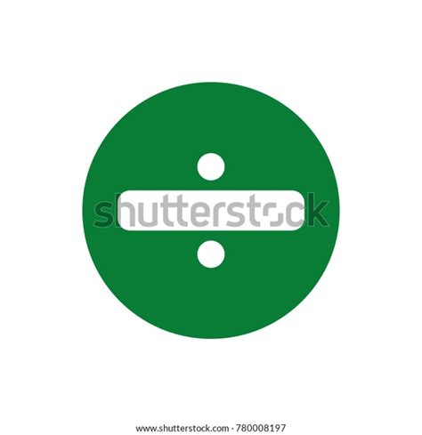 Vector Illustration Simple Math Symbols Signs Stock Vector (Royalty ...