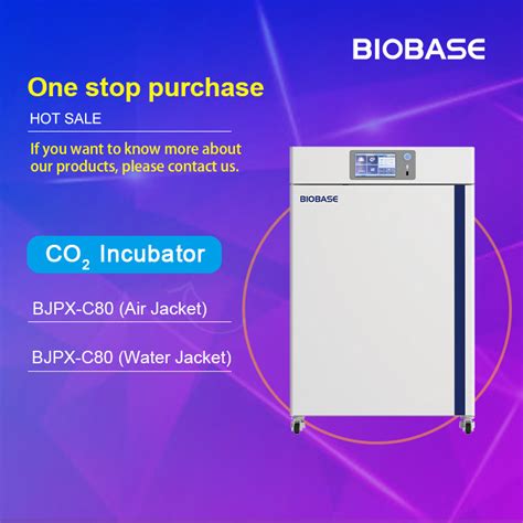 Biobase China CO2 Incubator Bjpx C80 Incubateur CO2 Incubator