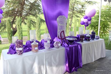 Everything Purple Birthday Party Ideas Photo 10 Of 10 Catch My Party