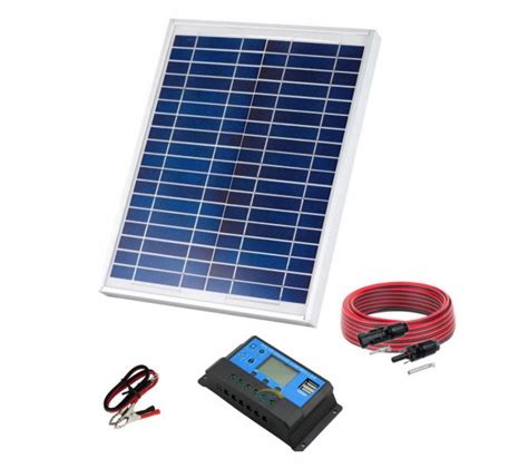 PANEL SOLARNY SŁONECZNY 40W ZESTAW USB LCD 12V