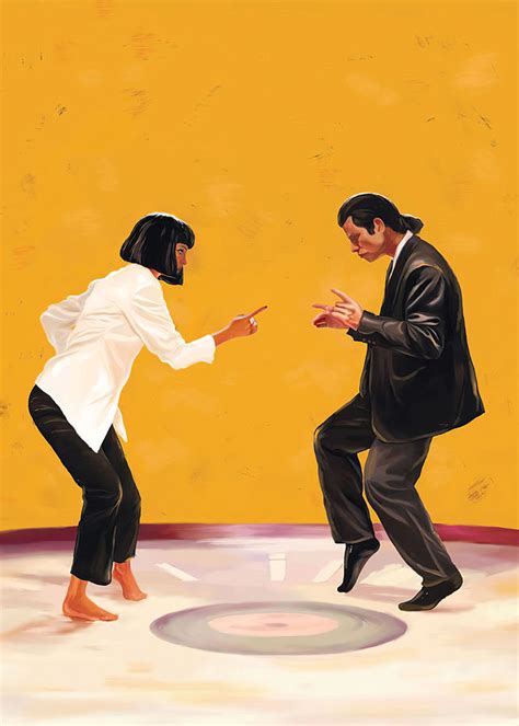 Hobby Dance Pulp Fiction Dance Digital Art By Towery Hill