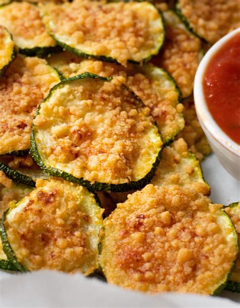 Crispy Air Fryer Zucchini Chips Scd Keto Low Carb Paleo Artofit