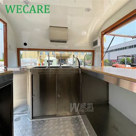 Wecare Ft Fully Catering Equipped Fast Food Truck Bbq Pizza Coffee