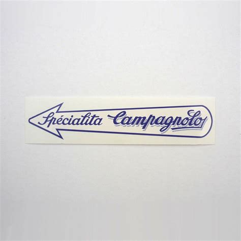 Rare Vintage 1950s 60s Specialita Campagnolo Frame Decal Reproduction