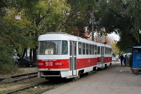 Samara Tatra T Su Door Fotografia Mestsk Elektrick