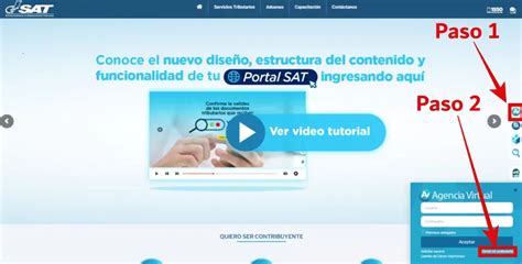 Cómo Ingresar en la Agencia Virtual SAT en Línea Guía 2024