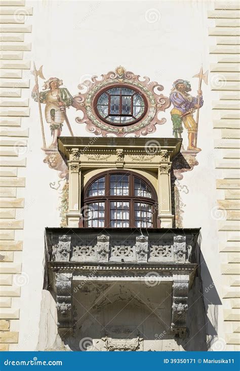 Balcony Of A Castle Stock Image Image Of Architecture 39350171