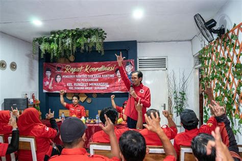 Siapkan Ribuan Saksi TPS Banteng Surabaya Amankan Suara Ganjar Pranowo