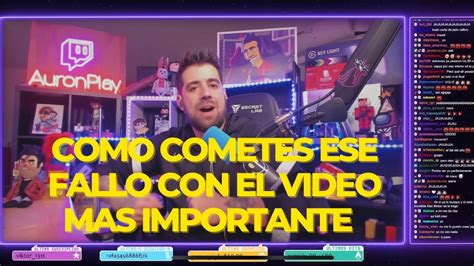 AURON habla sobre la FILTRACIÓN del YOUTUBE REWIND HISPANO 2022 YouTube