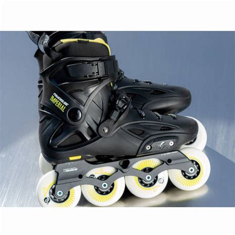 Rolki Powerslide Imperial One Black Yellow Roooolki