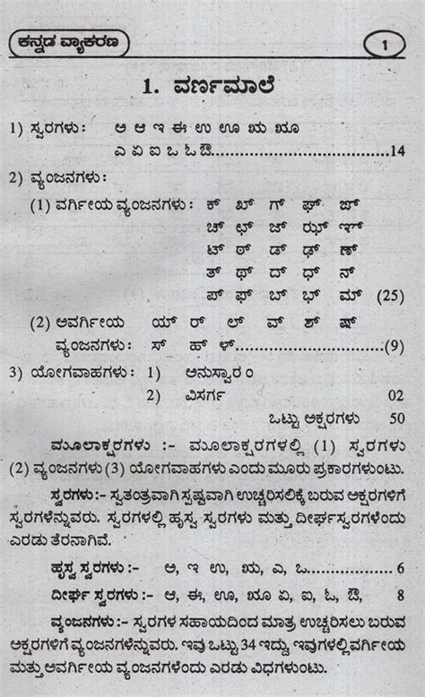 ಕನ್ನಡ ವ್ಯಾಕರಣ Kannada Grammar Exotic India Art